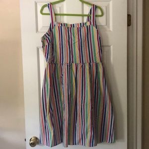 Rainbow striped ASOS Dress